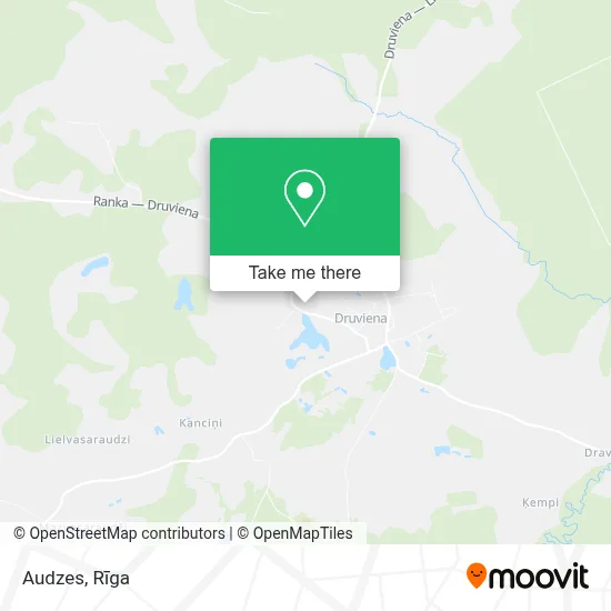 Audzes map