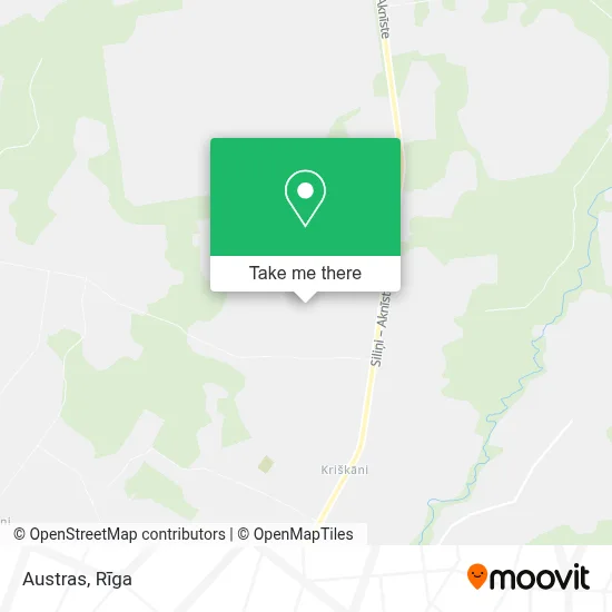 Austras map