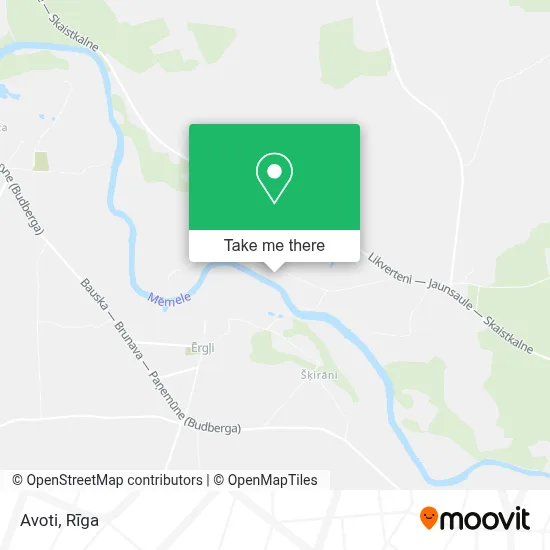 Avoti map