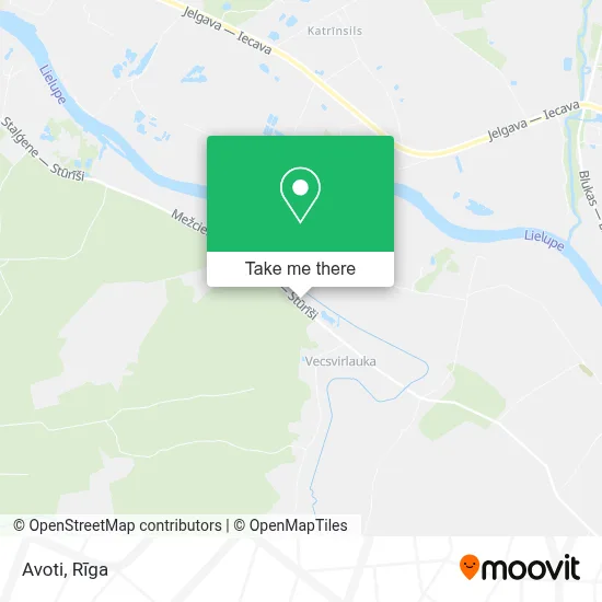 Avoti map