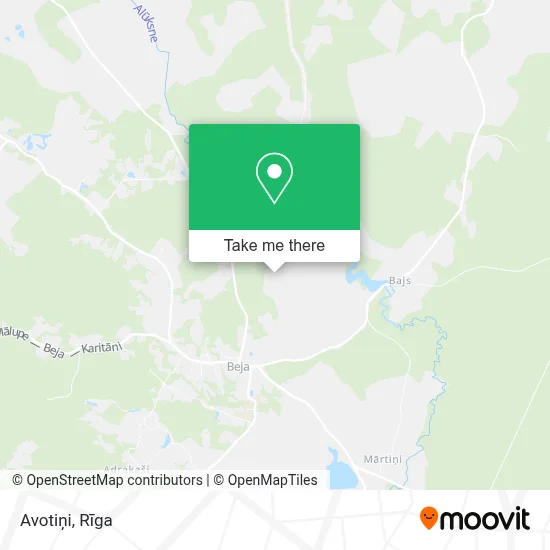 Avotiņi map