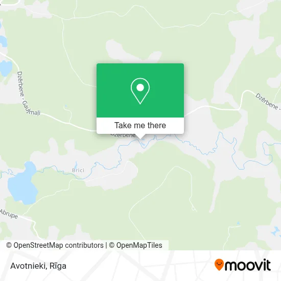 Avotnieki map