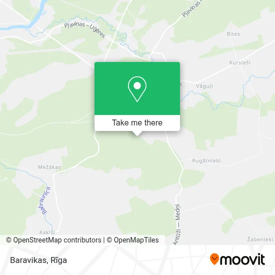 Baravikas map