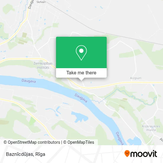 Baznīcdūjas map