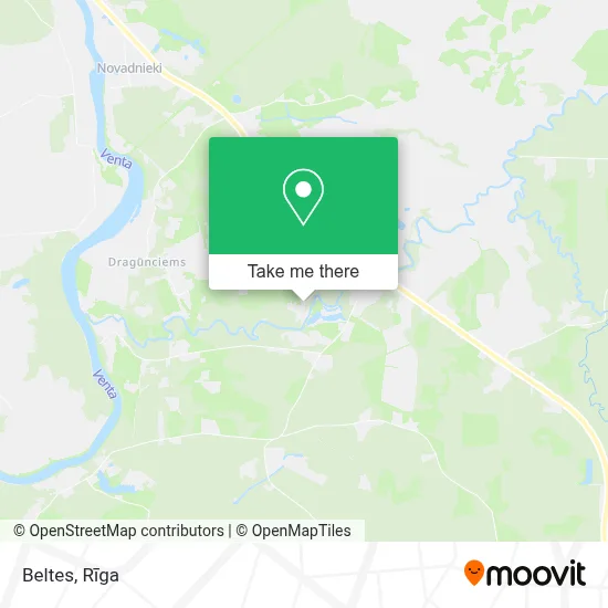 Beltes map