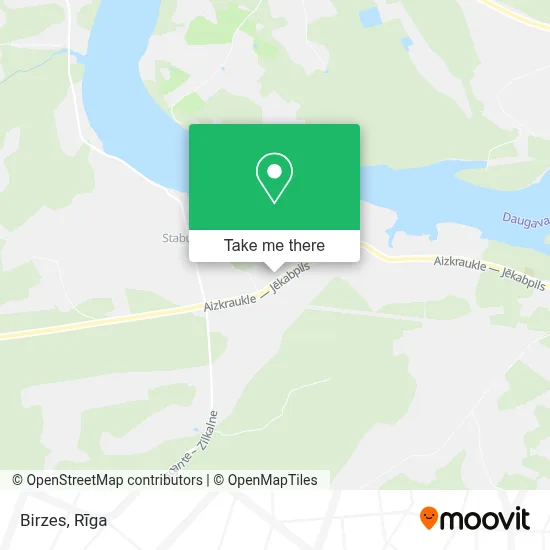Birzes map