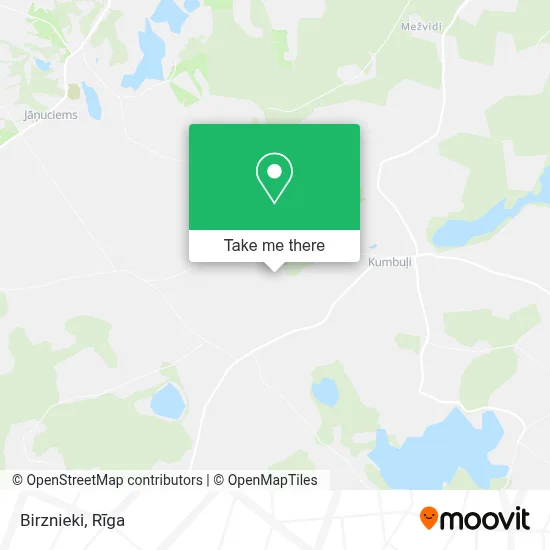 Birznieki map