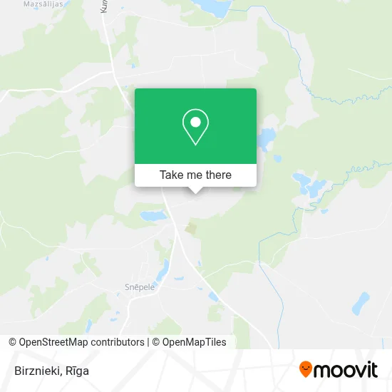Birznieki map