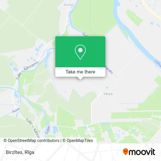Birzītes map