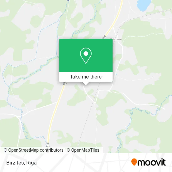 Birzītes map