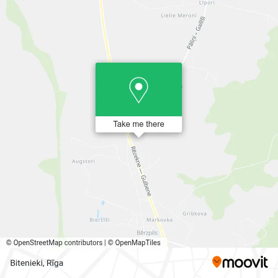 Bitenieki map