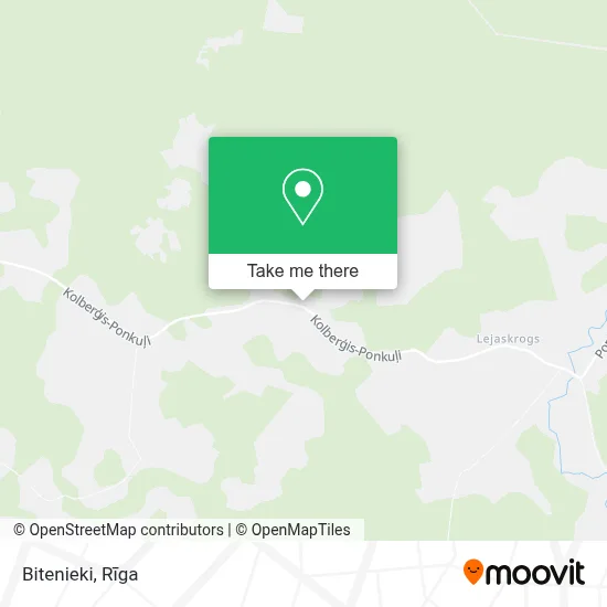 Bitenieki map