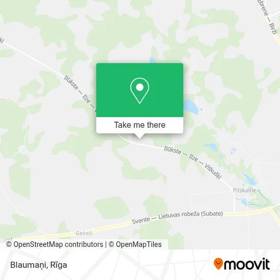 Blaumaņi map