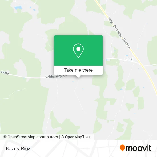 Bozes map