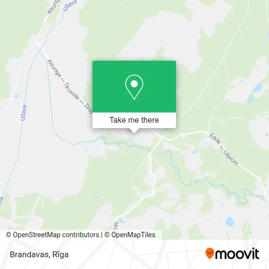 Brandavas map