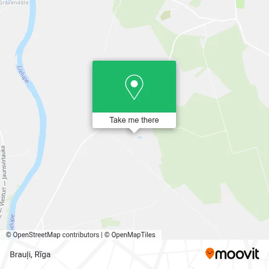 Brauļi map