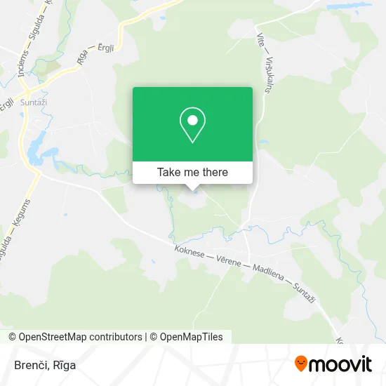 Brenči map