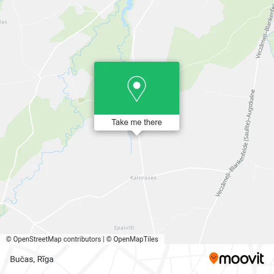 Bučas map