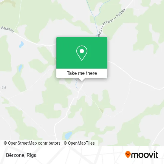 Bērzone map