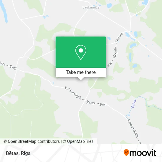 Bētas map