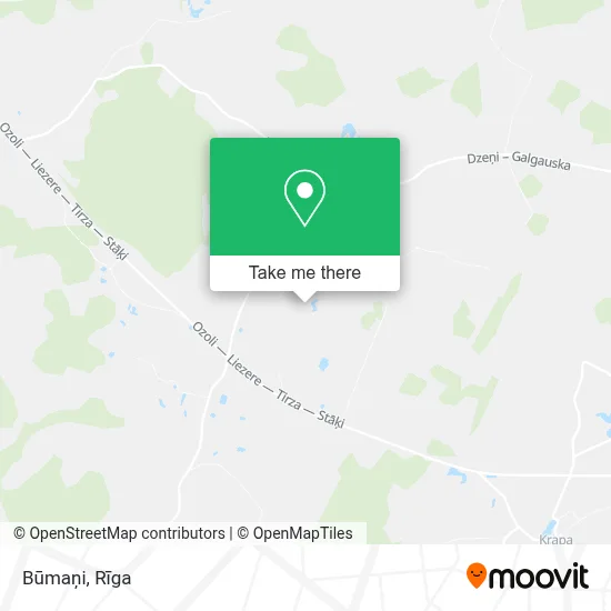 Būmaņi map