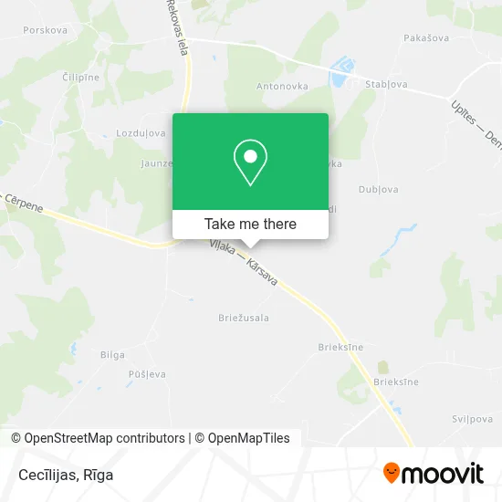 Cecīlijas map