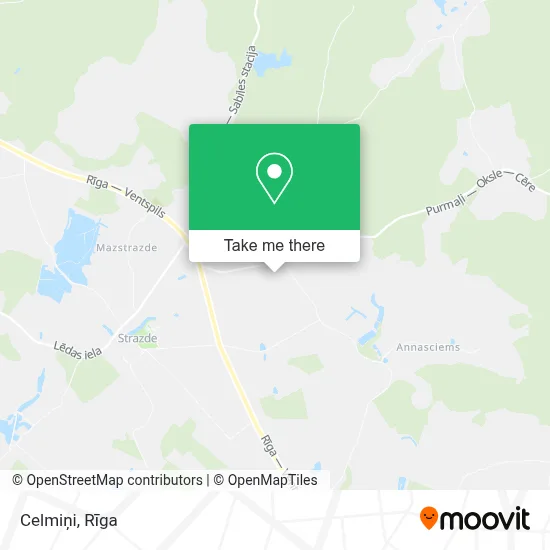 Celmiņi map