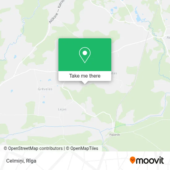 Celmiņi map
