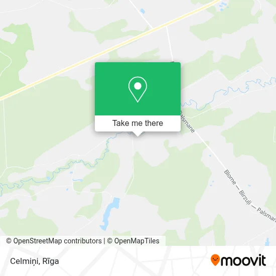 Celmiņi map
