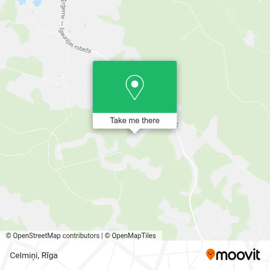 Celmiņi map