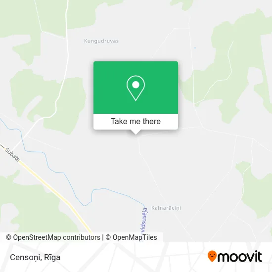 Censoņi map