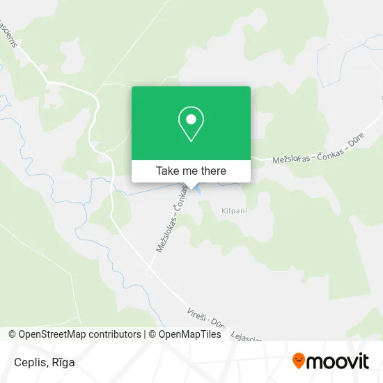 Ceplis map