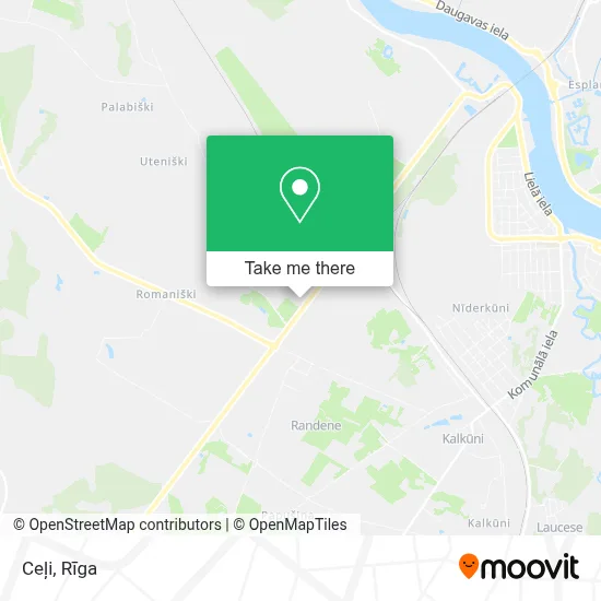 Ceļi map