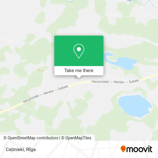 Ceļinieki map