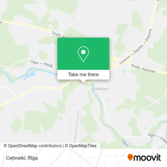 Ceļinieki map