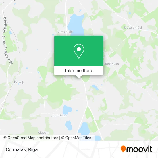 Ceļmalas map