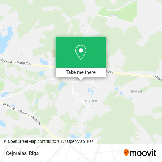 Ceļmalas map