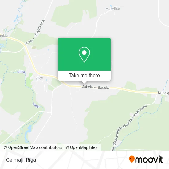 Ceļmaļi map
