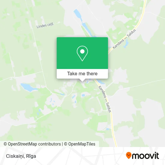 Ciskaiņi map