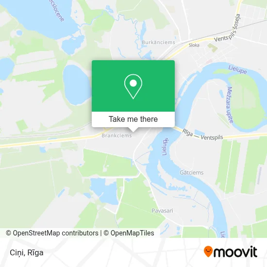 Ciņi map