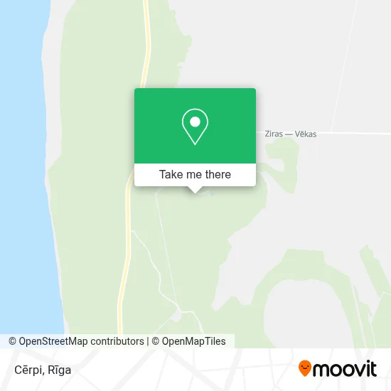 Cērpi map