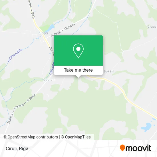 Cīruļi map