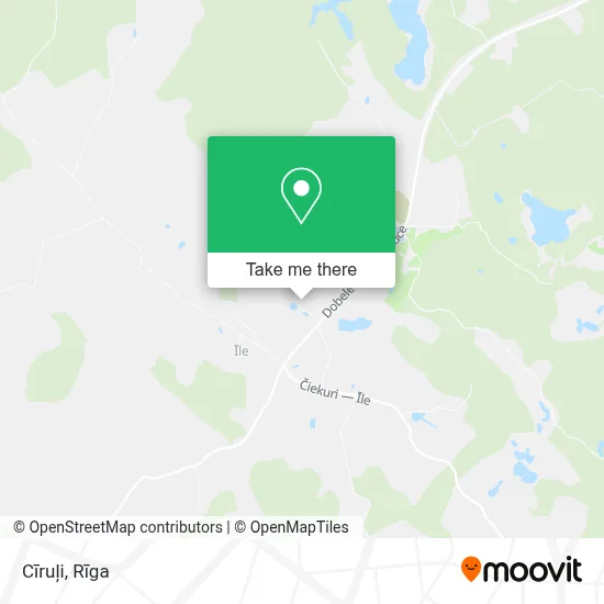 Cīruļi map