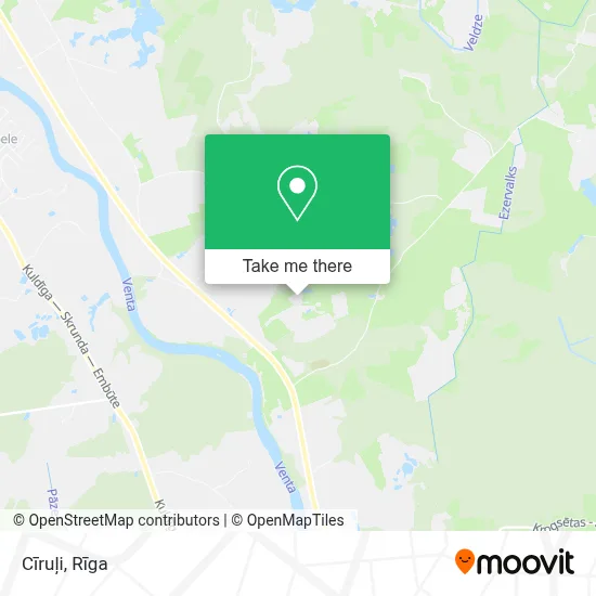 Cīruļi map