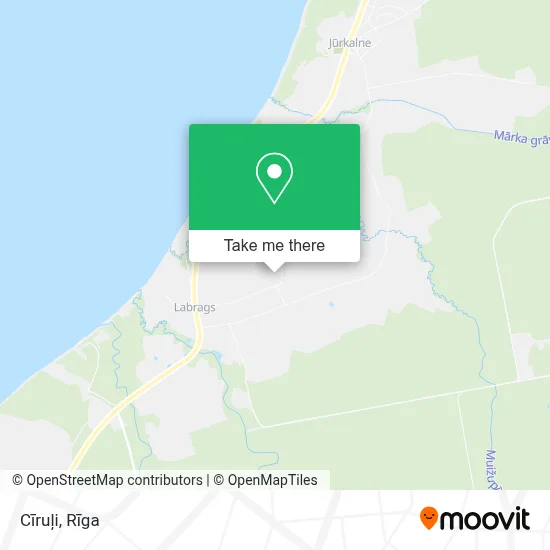 Cīruļi map