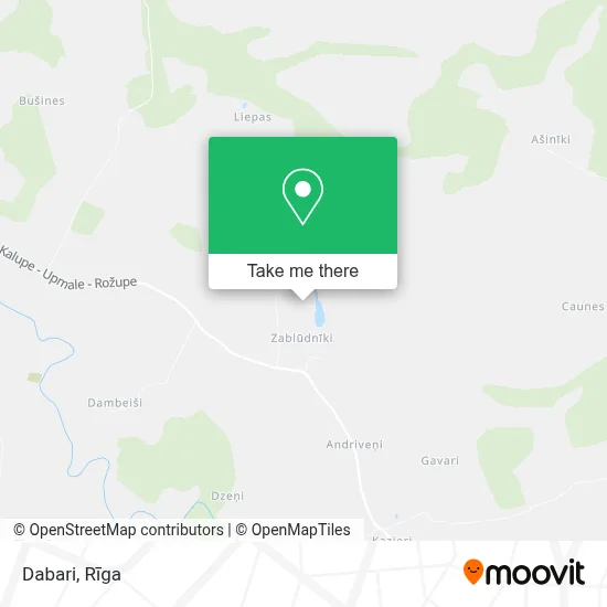 Dabari map