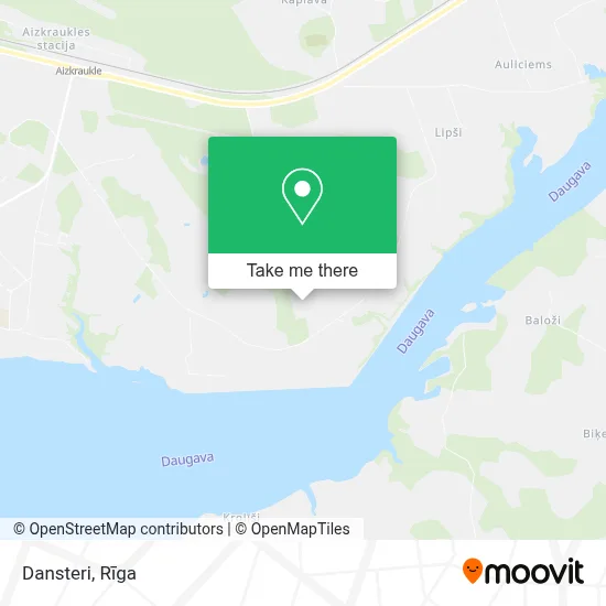 Dansteri map