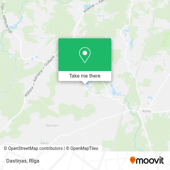 Dastiņas map