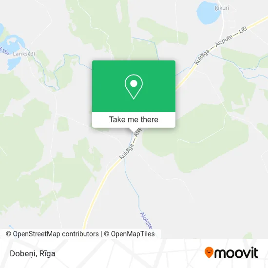 Dobeņi map