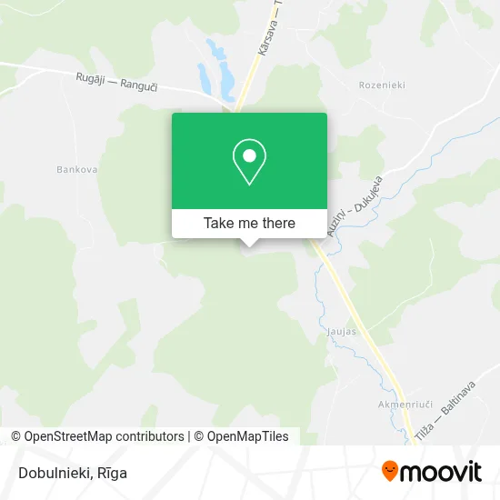 Dobulnieki map